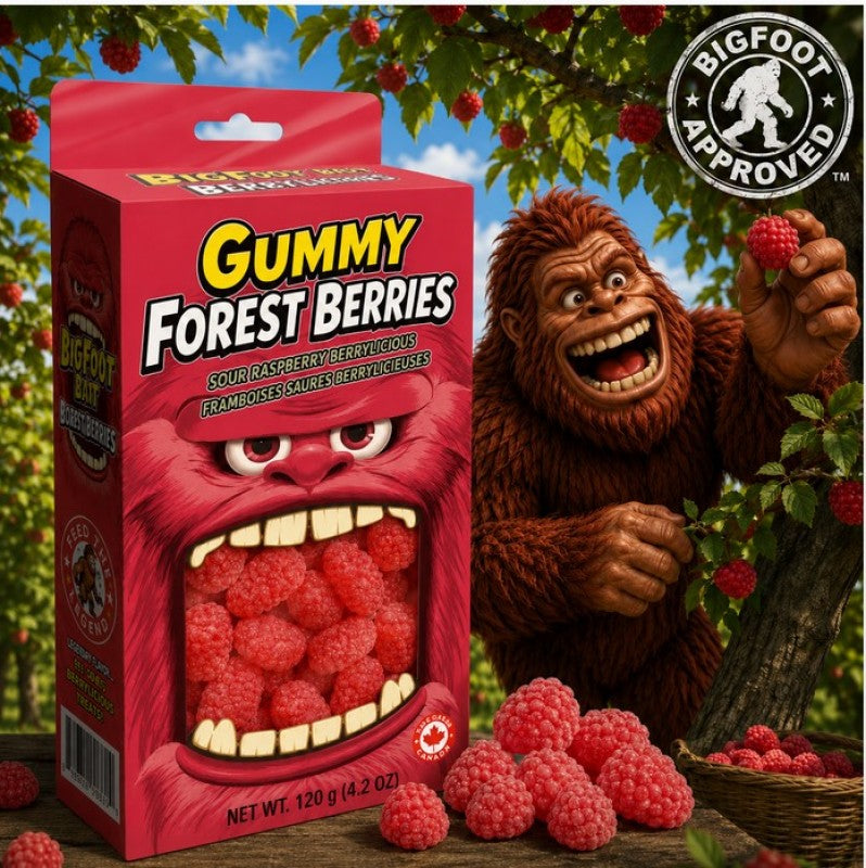 Bigfoot Berrylicious - Forest Berry 120g x 12ct