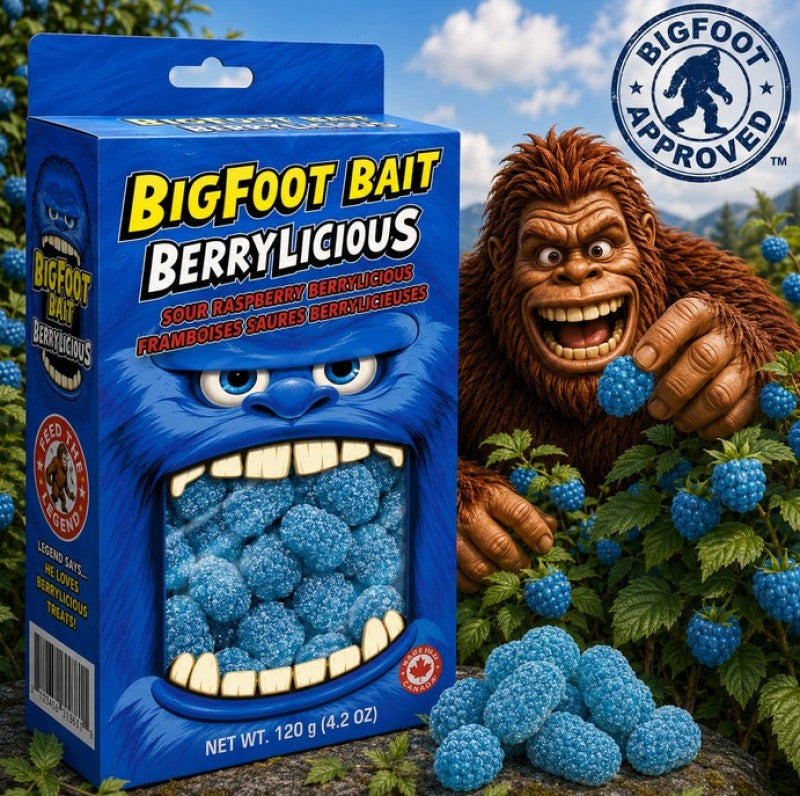 Bigfoot Berrylicious - Sour Blue Raspberry 120g x 12ct