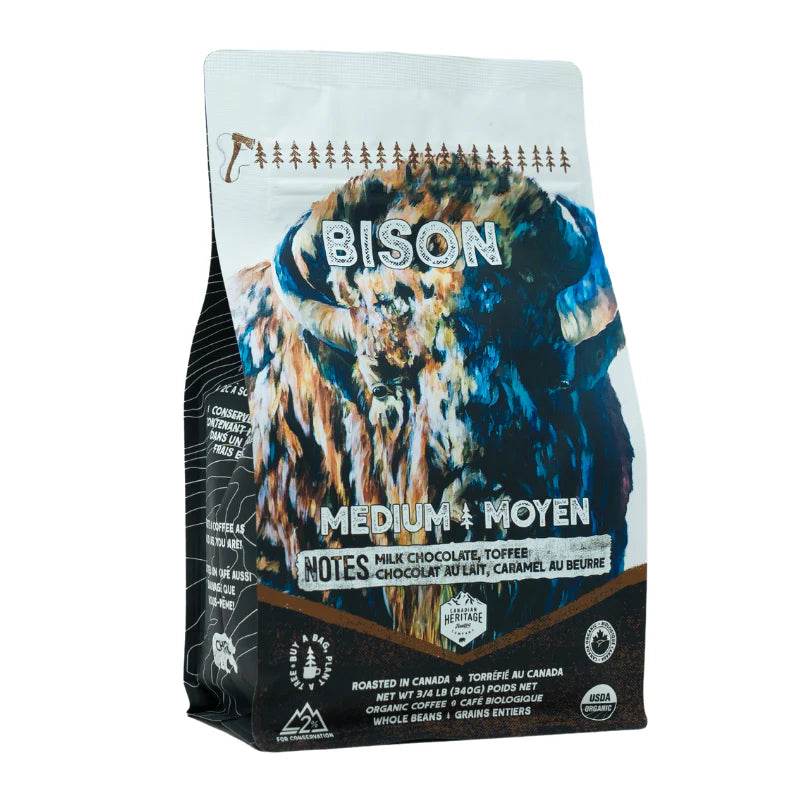 Bison Organic Coffee - Canadian Heritage Roasting Co. - Uncle Mike's Outdoors and More!