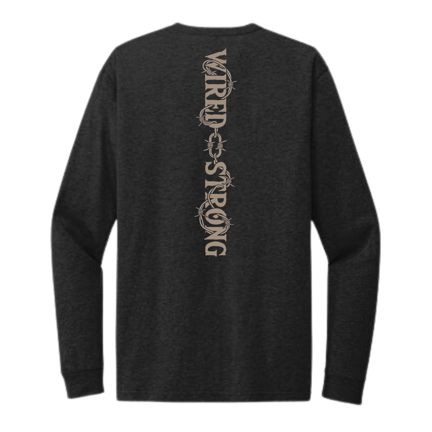 WIRED STRONG LONG SLEEVE T-SHIRT | Black