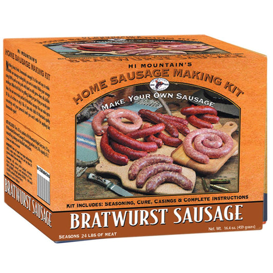 Hi Mountain Bratwurst Sausage Kit - Uncle Mike's Outdoors and More!