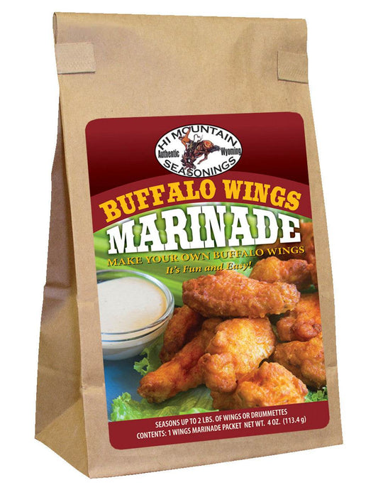 Hi Mountain Buffalo Wings Marinade - Uncle Mike's Outdoors and More!