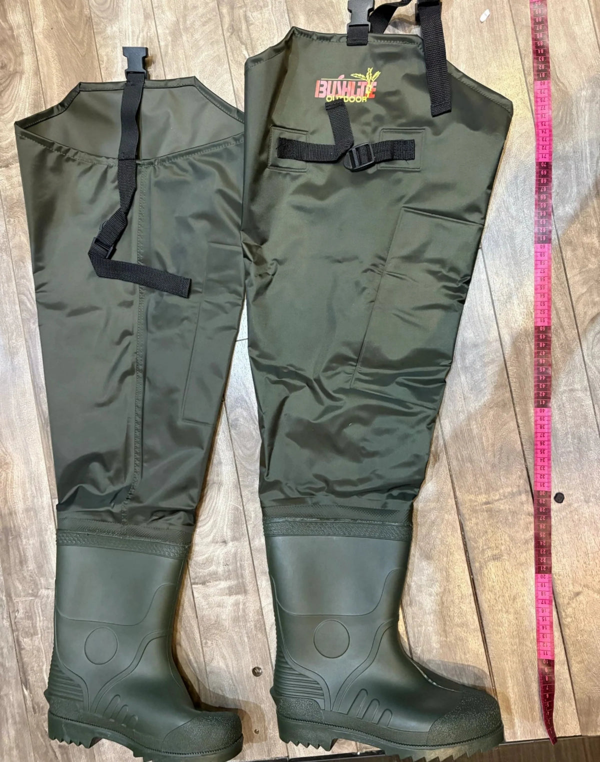 Bushline Outdoors PVC Hip Waders Sizes 8 & 12 US