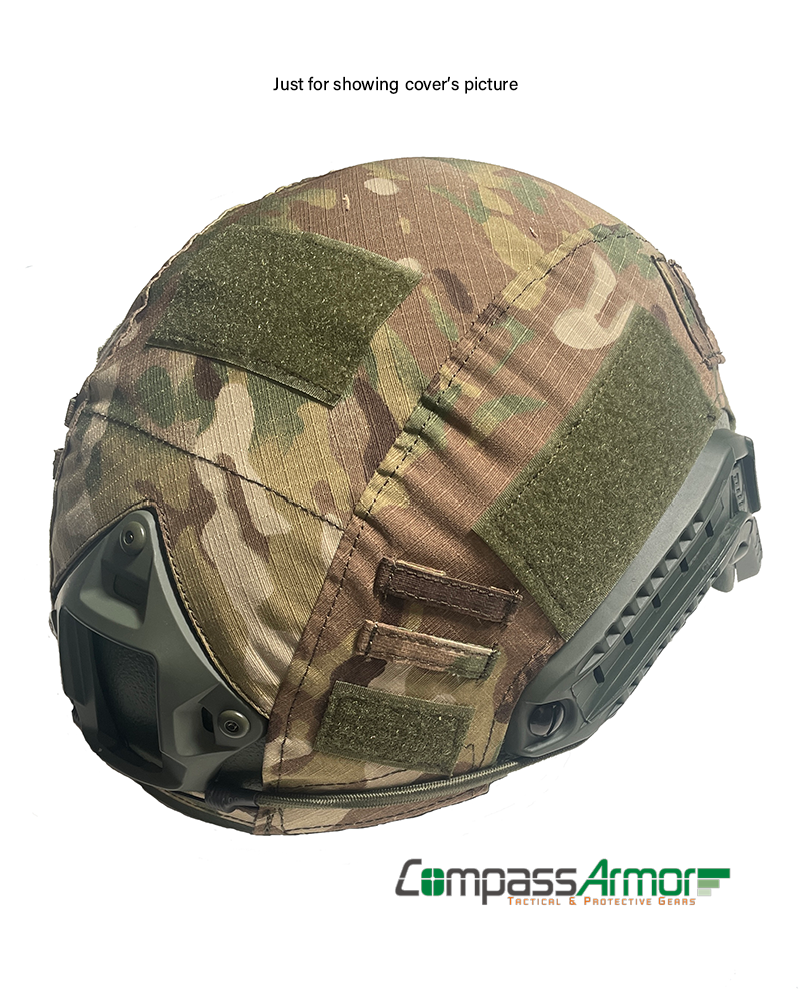 FAST Ballistic High Cut Helmet Anti-bullet Helmet NIJ IIIA Kevlar Core Coyote Tan