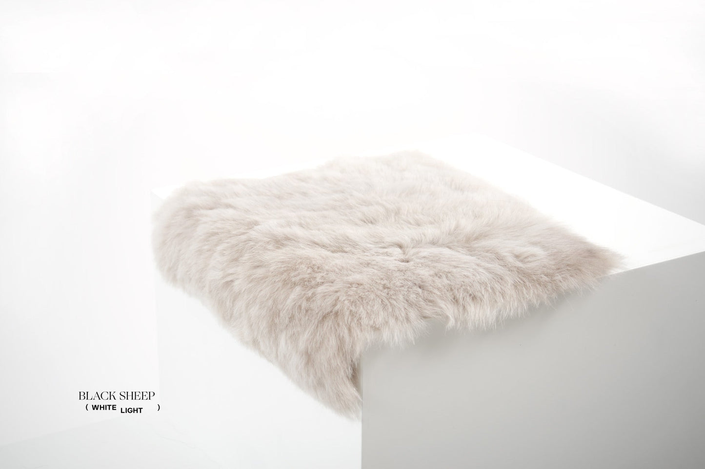 Shorn Nude Icelandic Sheepskin Chair Pad