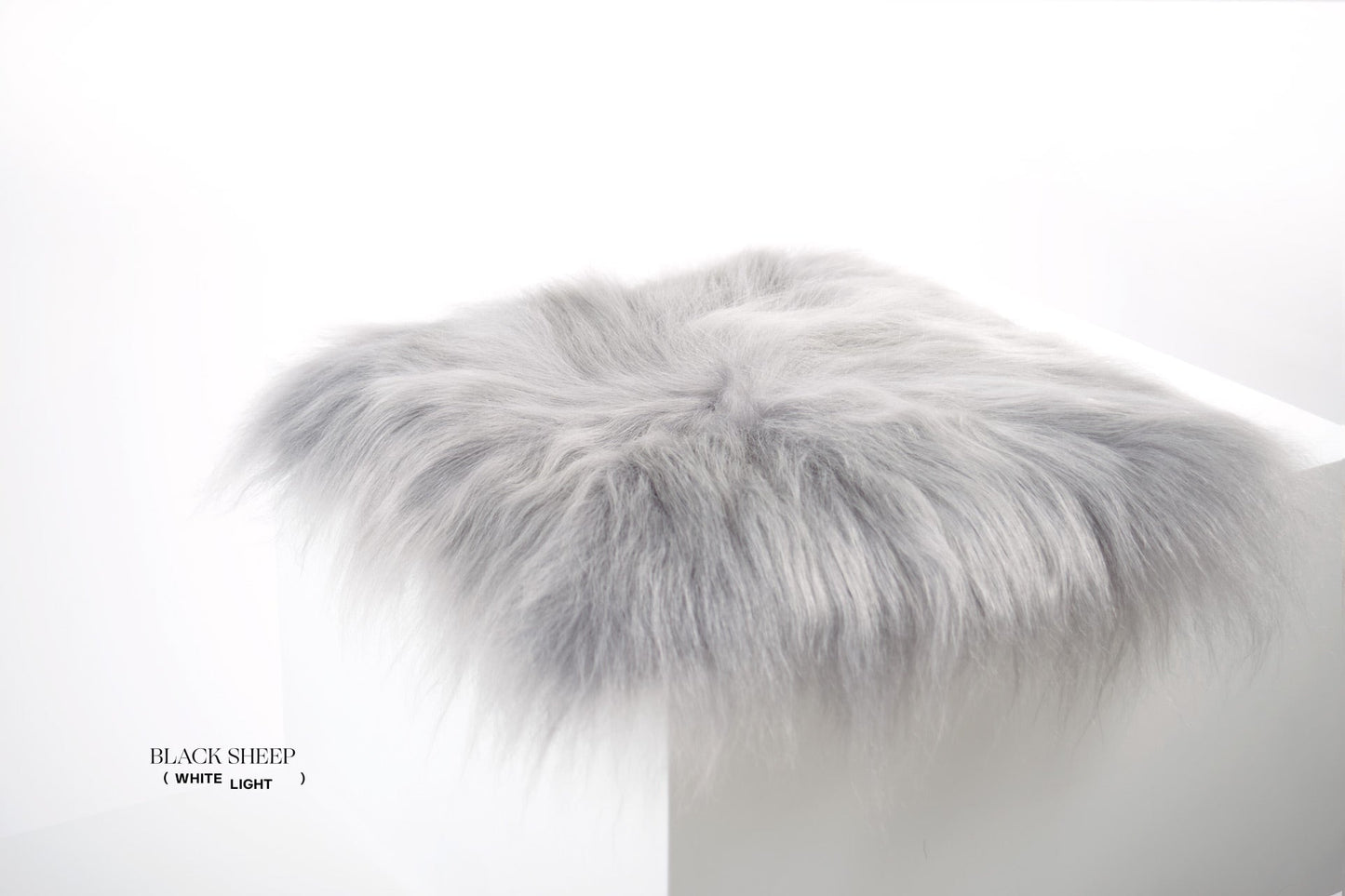 Silver Icelandic Sheepskin Chair Pad