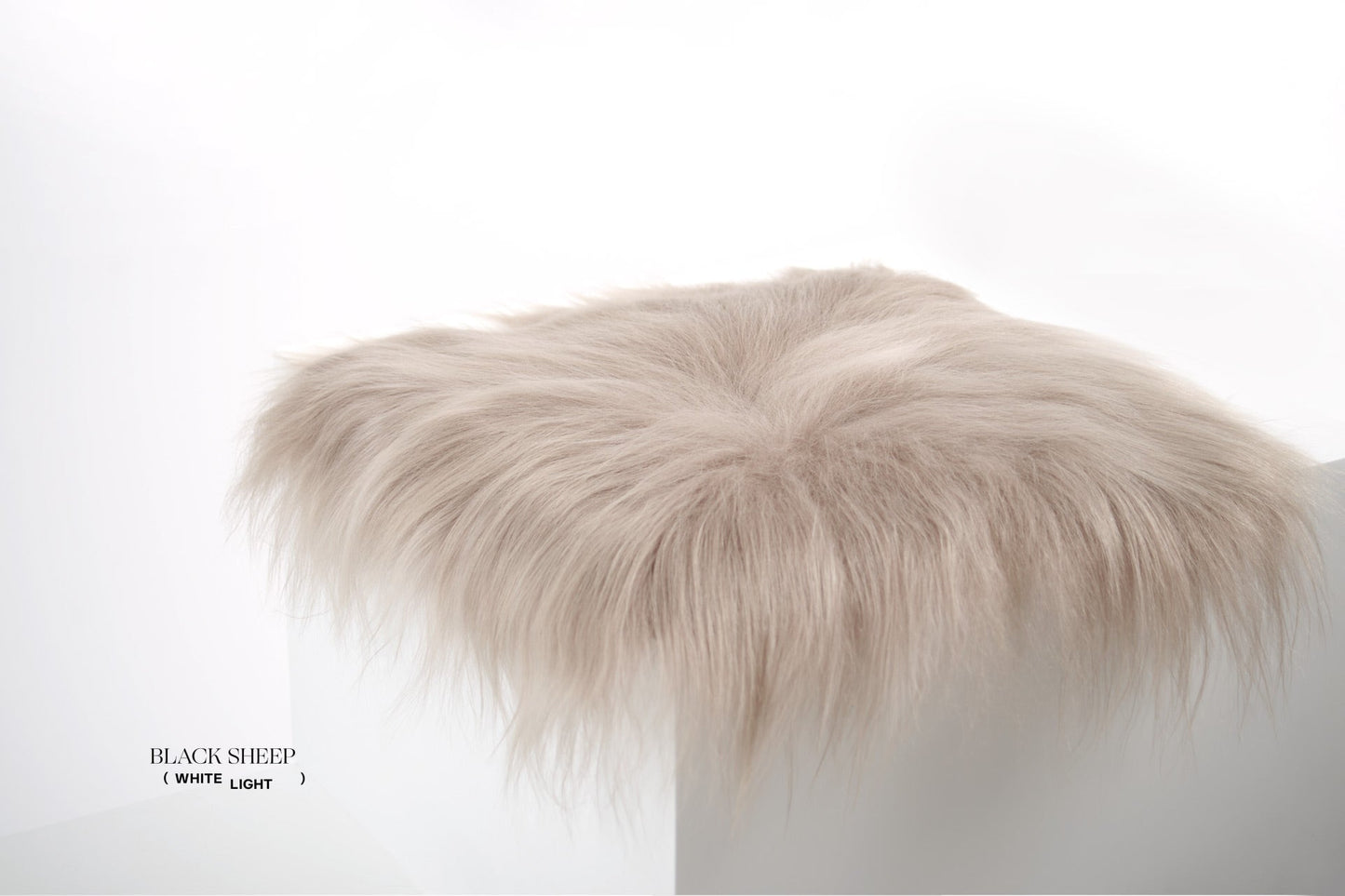 Taupe Icelandic Sheepskin Chair Pad