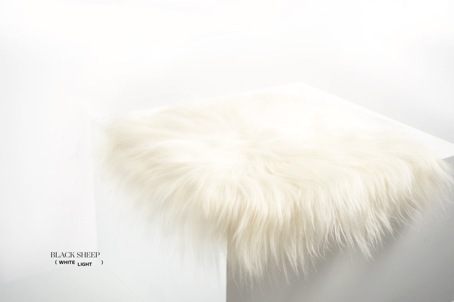 White Icelandic Sheepskin Chair Pad