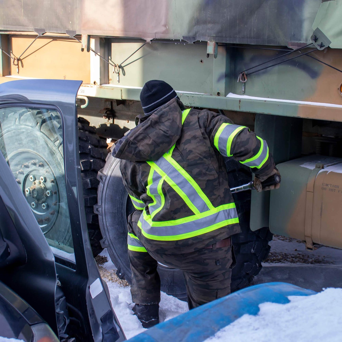 Camo Flex Duck Safety Jacket - Uncle Mike's Outdoors and More!