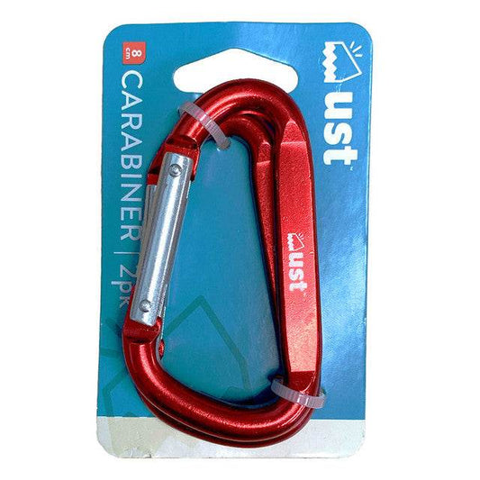 Ultimate Survival Carabiner 2-Pack - 8CM - Uncle Mike's Outdoors and More!