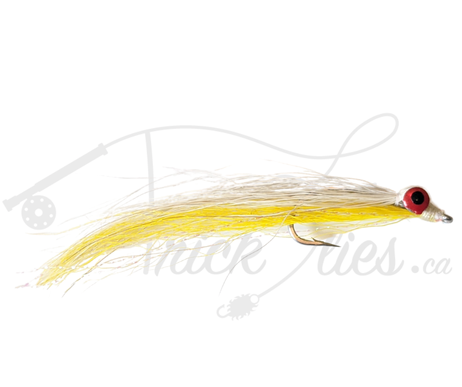 Clouser Minnow Yellow/White
