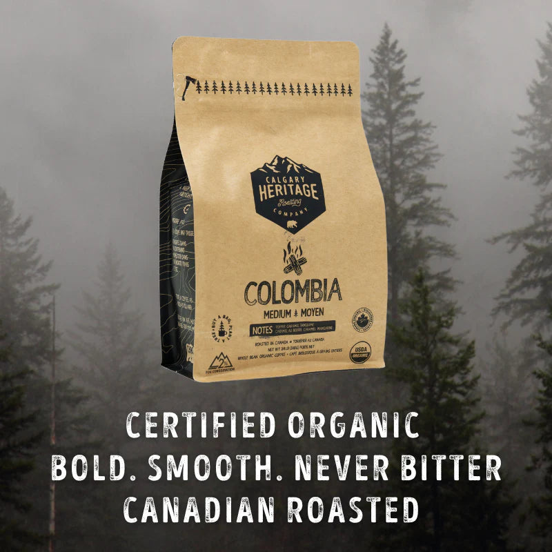 Organic Colombian Coffee - Canadian Heritage Roasting Co.