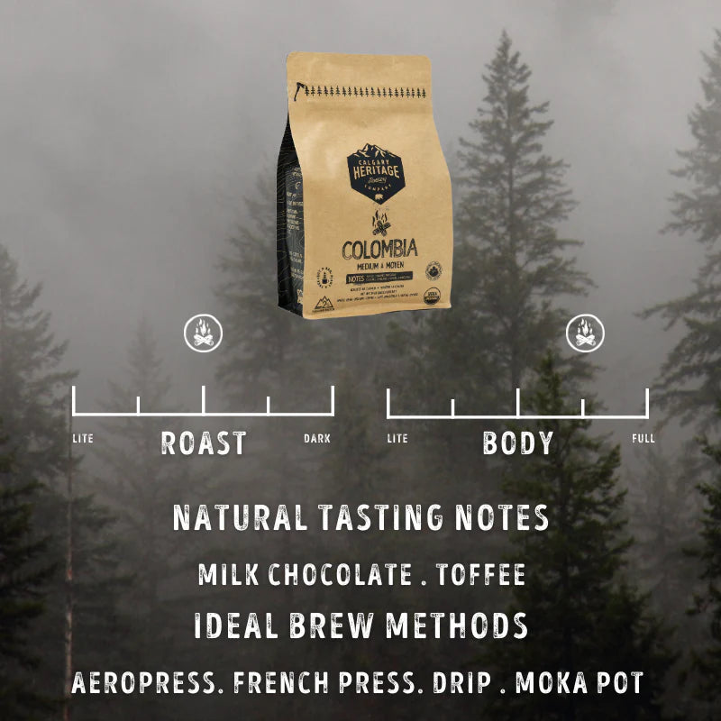 Organic Colombian Coffee - Canadian Heritage Roasting Co.