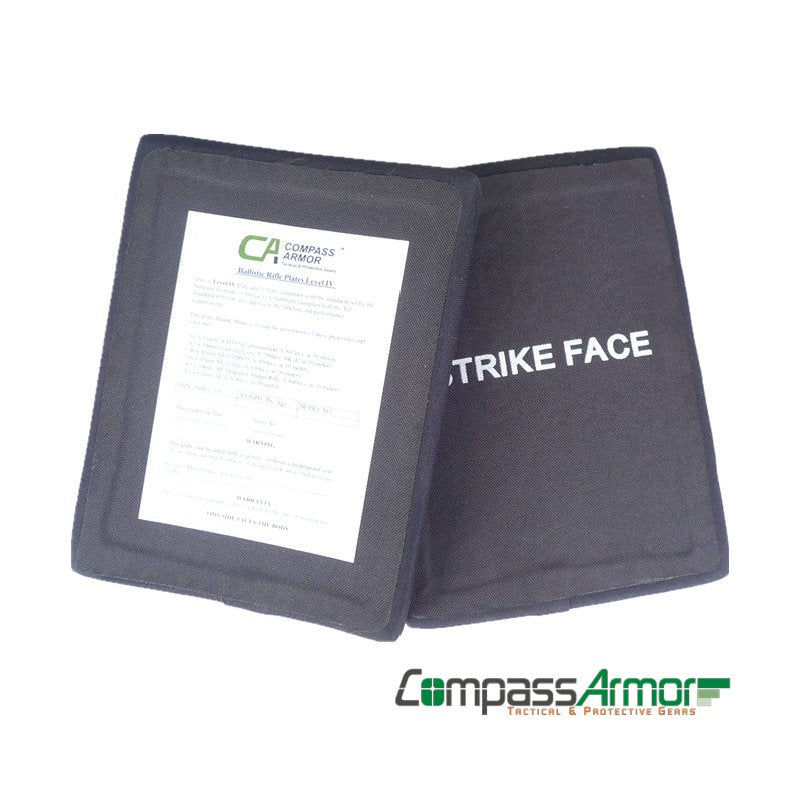 6"X8" Compass Hard Armor Side Plate T68-402 NIJ level IV