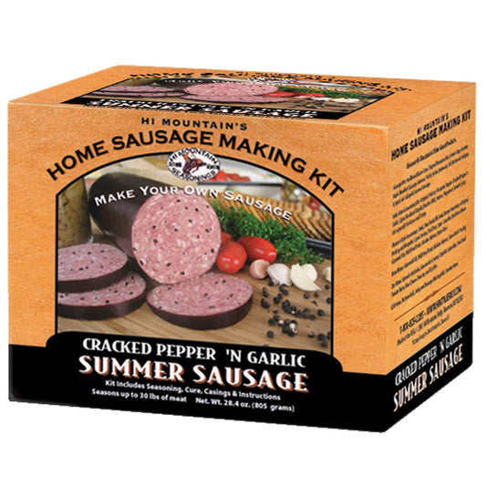 Hi Mountain Cracked Pepper 'n Garlic Summer Sausage Kit - Uncle Mike's Outdoors and More!
