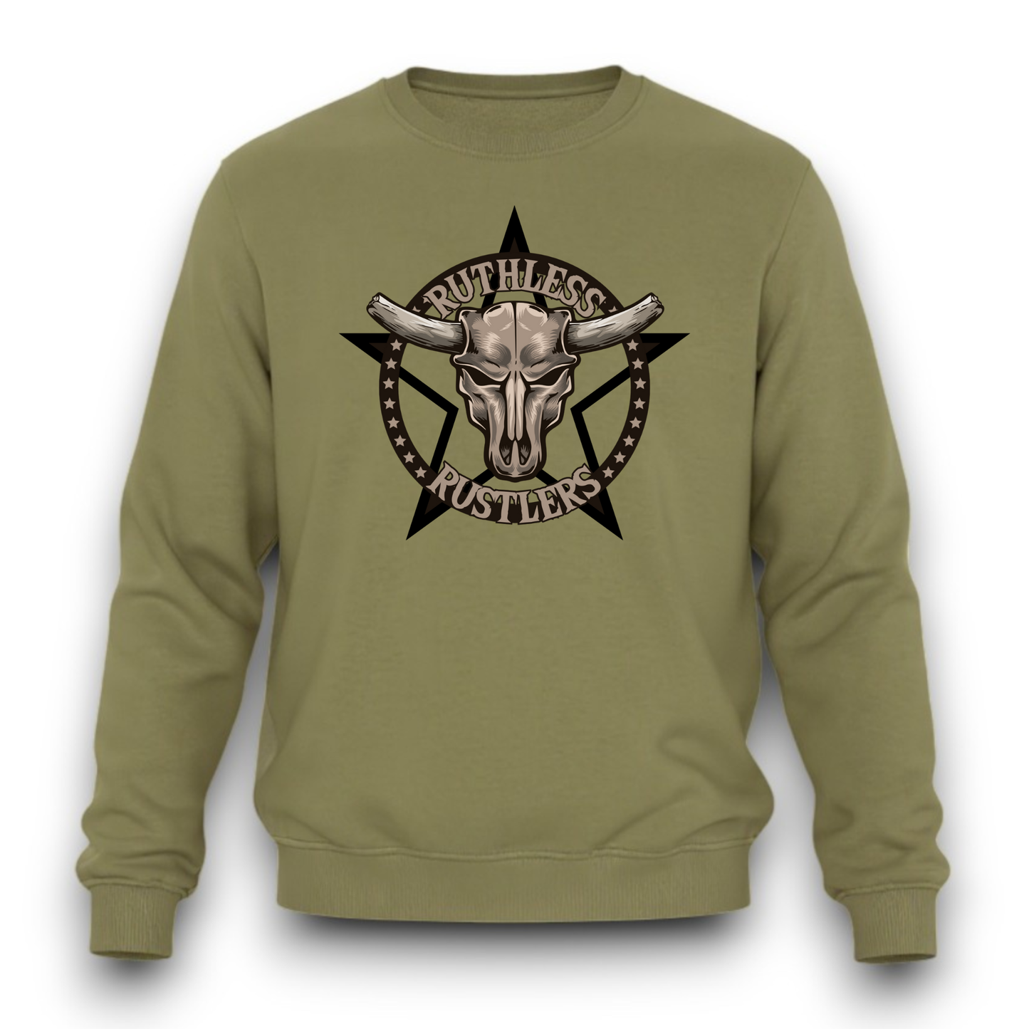 Ruthless Rustlers Marshal Crewneck