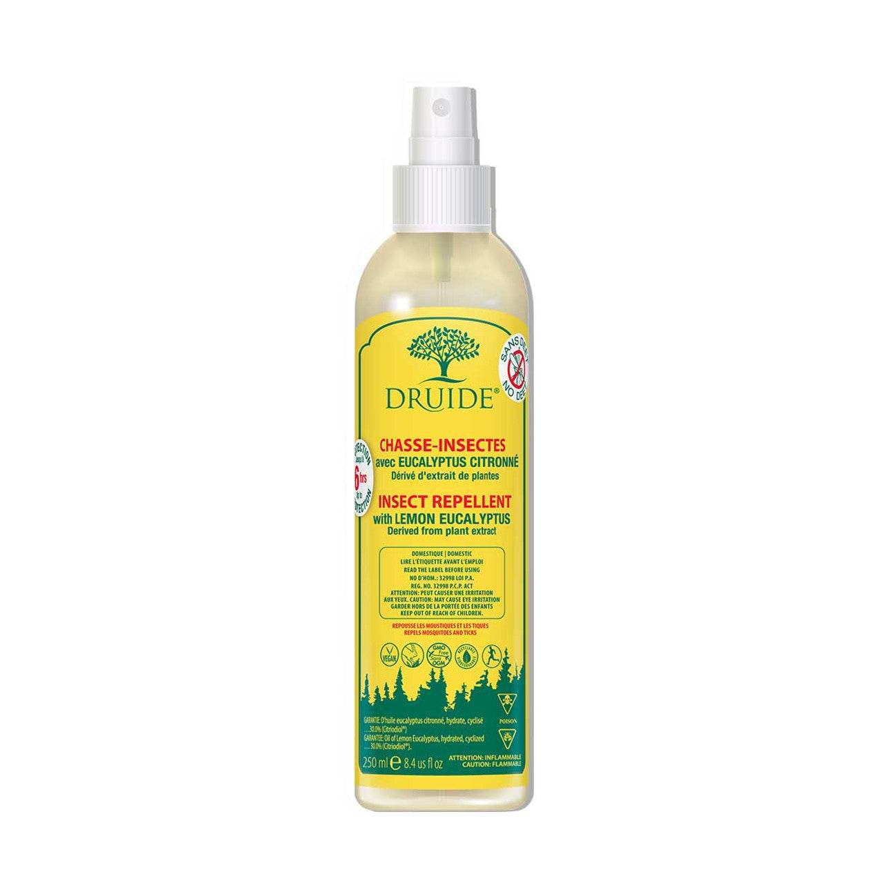 Druide Lemon Eucalyptus Insect Repellent (250ml) - Uncle Mike's Outdoors and More!