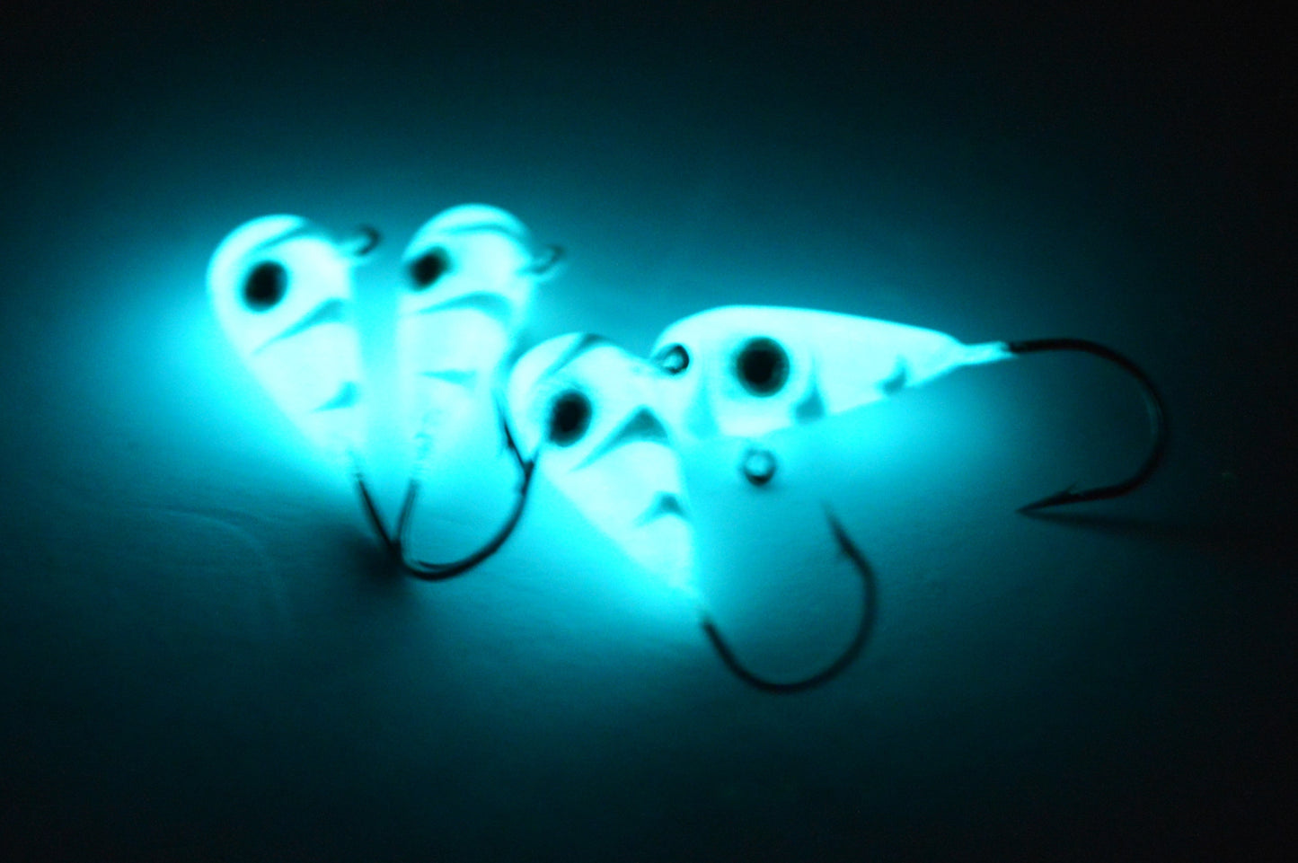 šBig Sky KaleidoscopeĀ 1/4oz Glow Jigs 4/pack