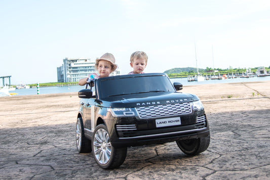 2026 Range Rover HSE 2 Seater 24V Kids Ride On Car With Remote Control DELUXE MODEL WITH LEATHER SEATS AND RUBBER TIRES