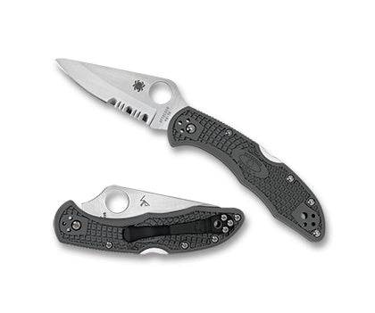 Spyderco Delica® 4 FRN Foliage Green - Uncle Mike's Outdoors and More!