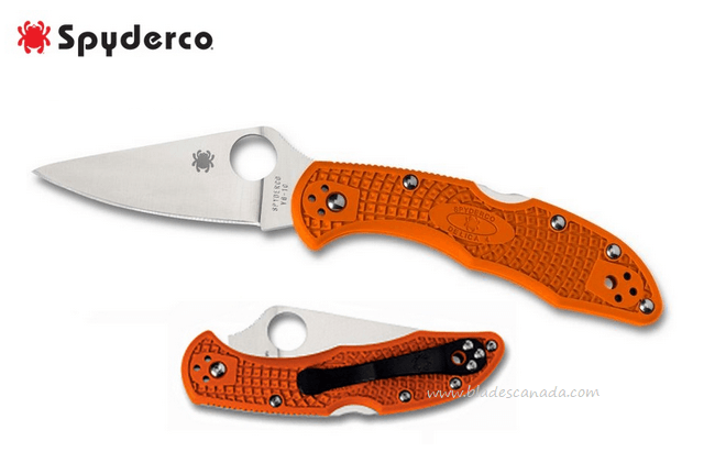 Spyderco Delica® 4 Lightweight Flat Ground - Uncle Mike's Outdoors and More!