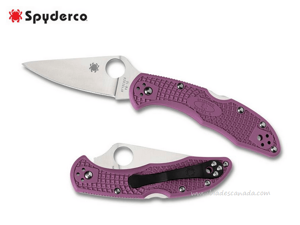 Spyderco Delica® 4 Lightweight Flat Ground - Uncle Mike's Outdoors and More!