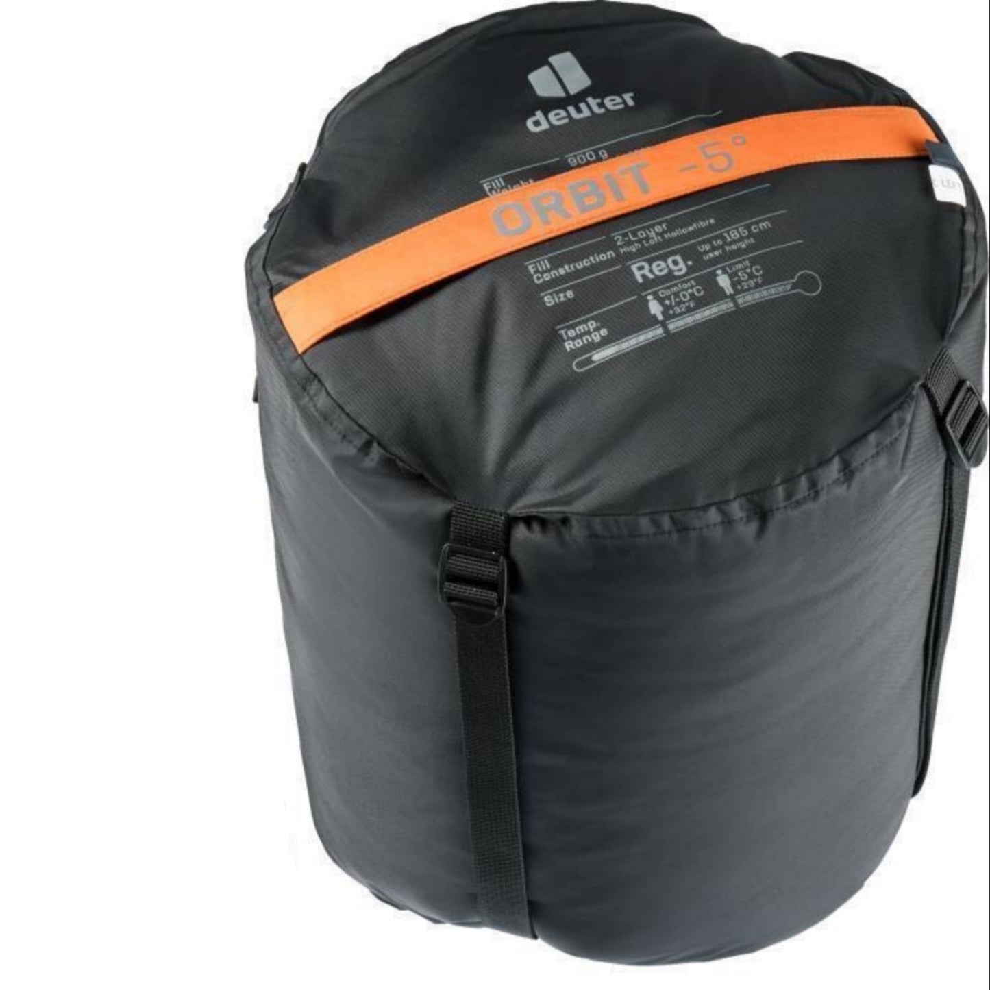 Deuter Orbit -5°C / 23°F Synthetic Fibre Sleeping Bag Regular (6 ft) Length