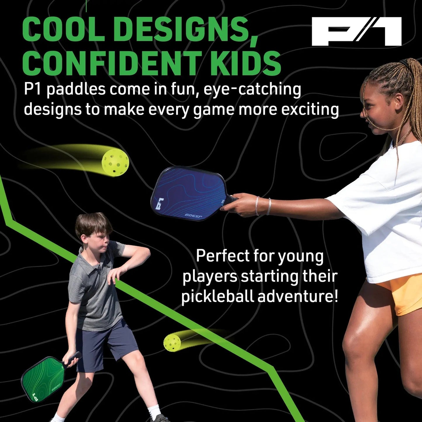 Do-U-Play™ Complete Pickleball Starter Kit for Kids Outdoor