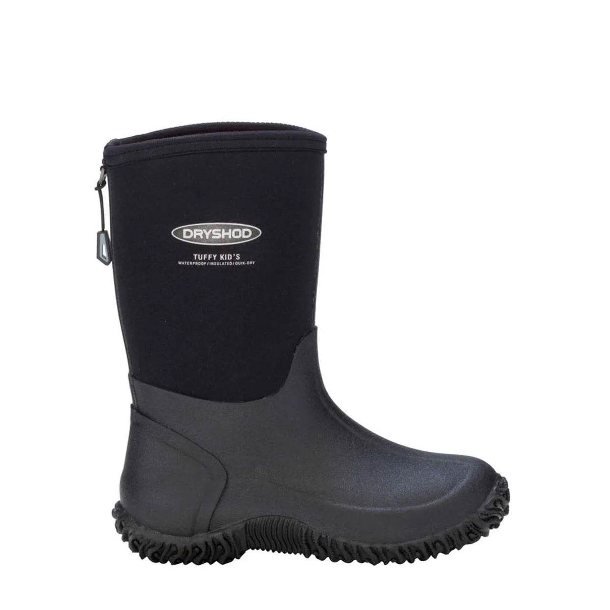 Dryshod Kid's Tuffy Black - Uncle Mike's Outdoors and More!