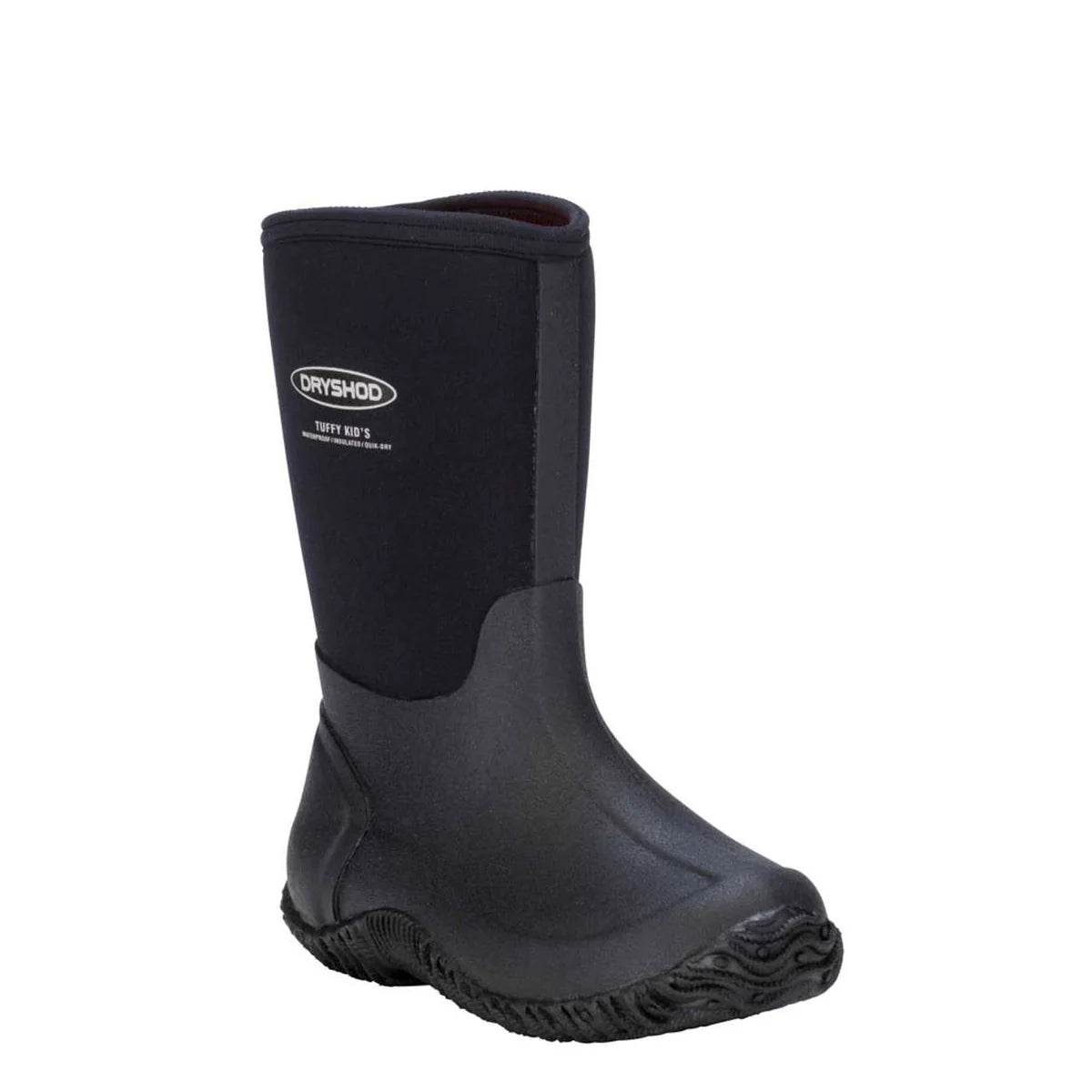 Dryshod Kid's Tuffy Black - Uncle Mike's Outdoors and More!