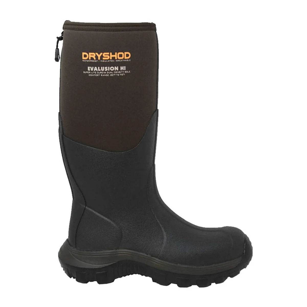 Dryshod Men's Evalusion High Brown - Uncle Mike's Outdoors and More!