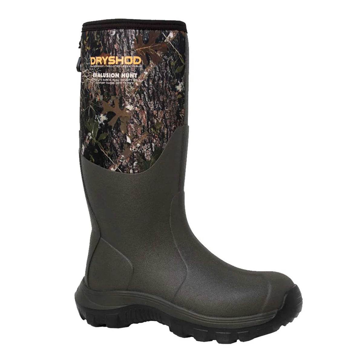Dryshod Men's Evalusion Hunt High Camo - Uncle Mike's Outdoors and More!