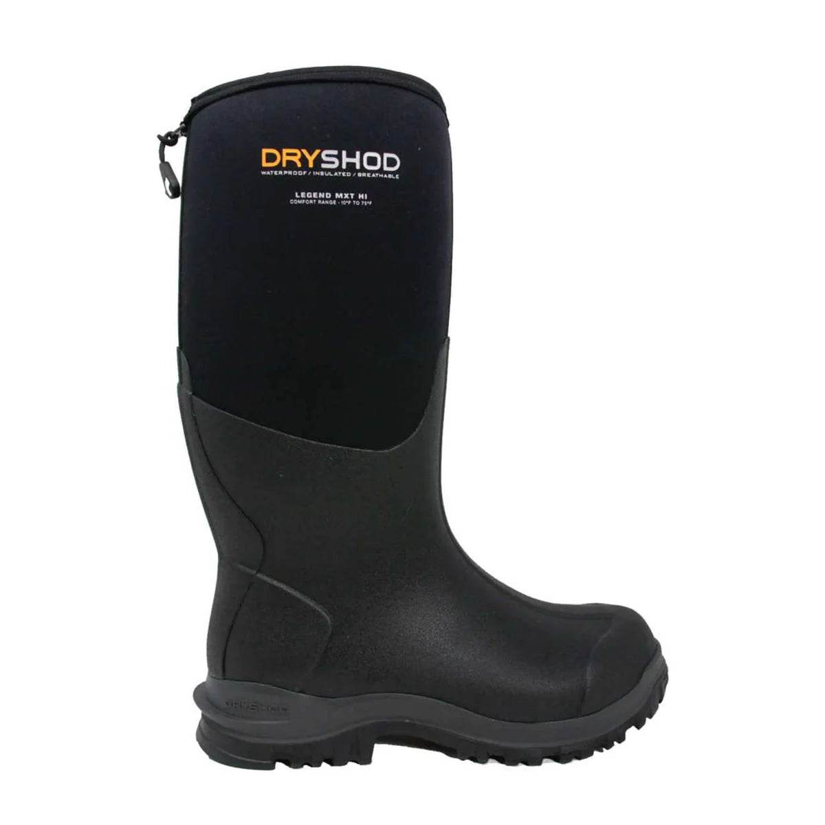 Dryshod Men's Legend MXT High Black - Uncle Mike's Outdoors and More!