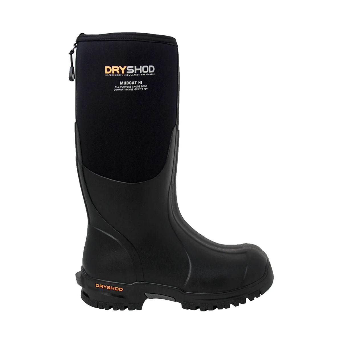 Dryshod Men's Mudcat High Black - Uncle Mike's Outdoors and More!
