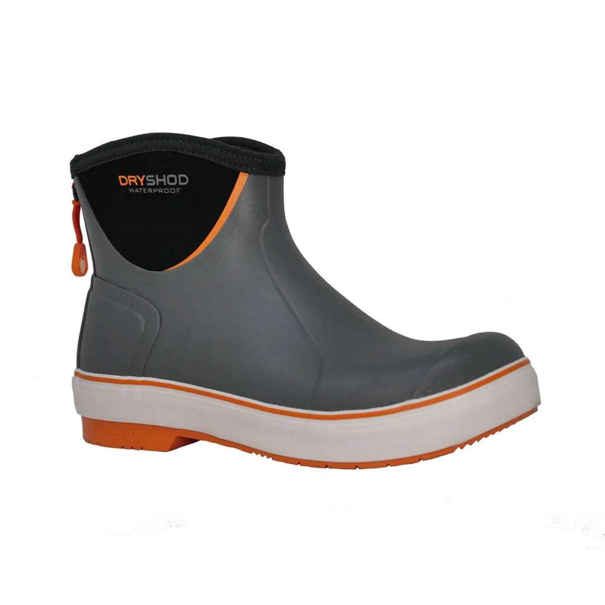 Dryshod Men's Slipnot Ankle Grey/Orange - Uncle Mike's Outdoors and More!