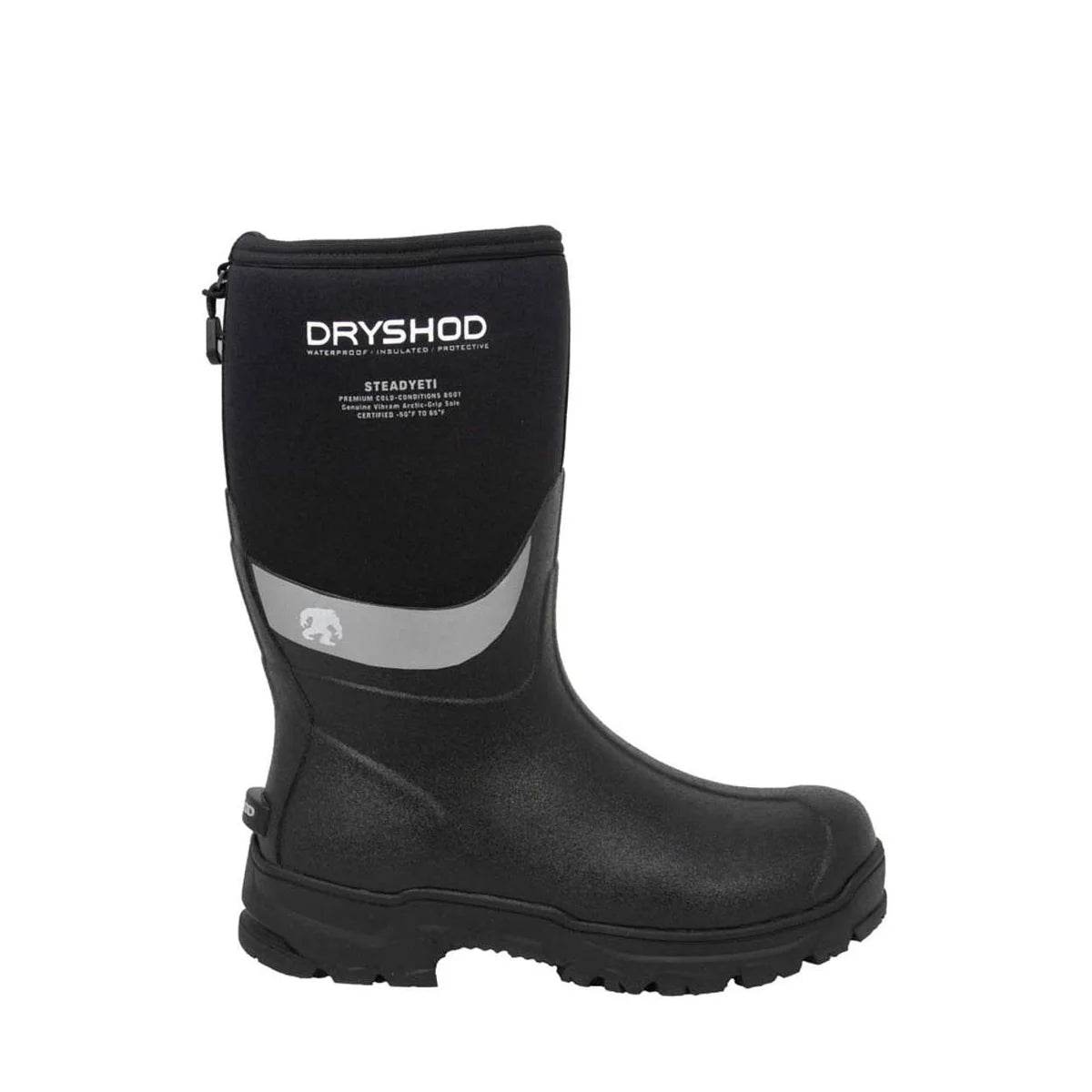 Dryshod Unisex Steadyeti Mid Black - Uncle Mike's Outdoors and More!