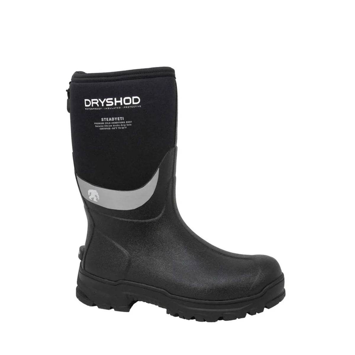 Dryshod Unisex Steadyeti Mid Black - Uncle Mike's Outdoors and More!