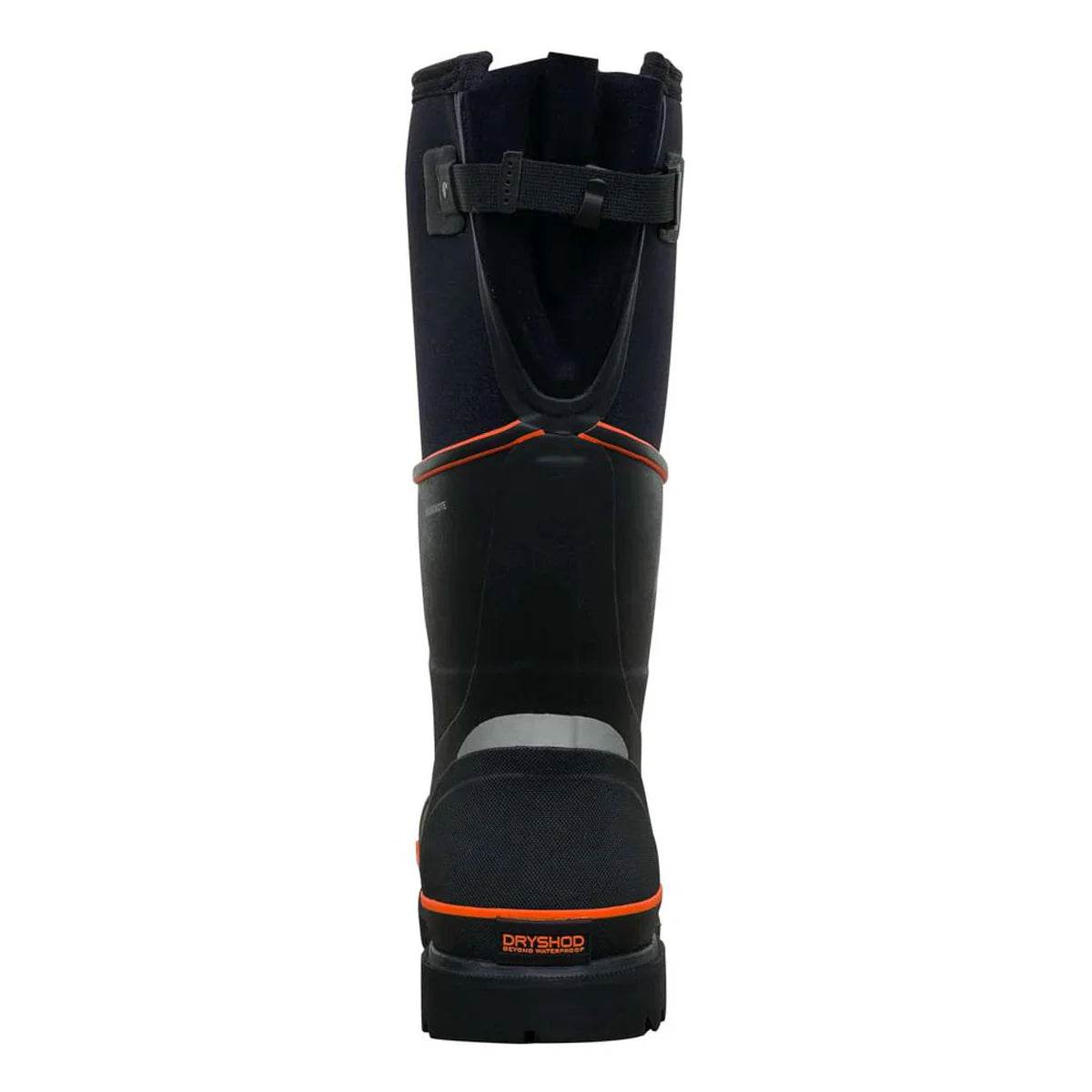 Dryshod Unisex Steel-Toe Max Gusset CSA High Black/Orange - Uncle Mike's Outdoors and More!