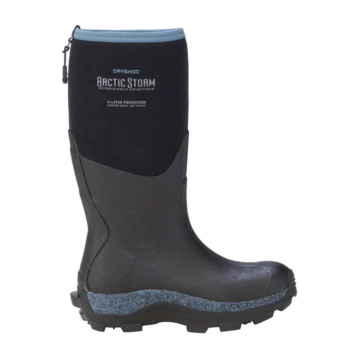 Dryshod Women's Arctic Storm High Black/Blue - Uncle Mike's Outdoors and More!