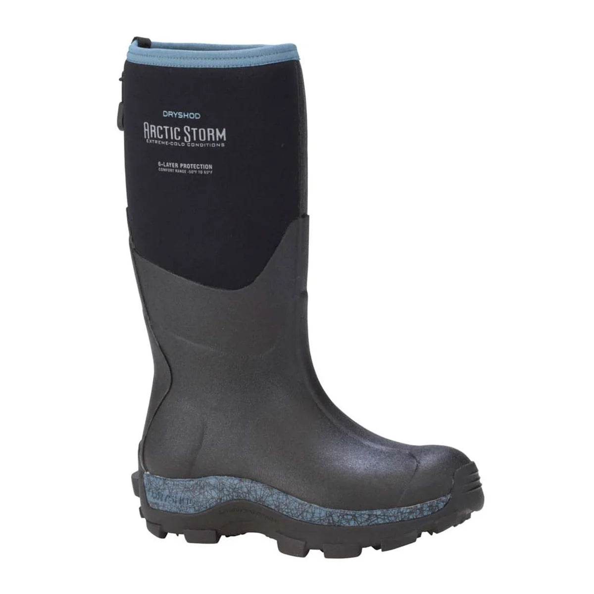 Dryshod Women's Arctic Storm High Black/Blue - Uncle Mike's Outdoors and More!