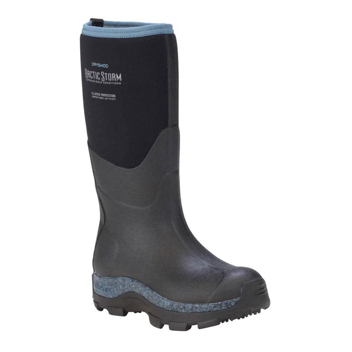 Dryshod Women's Arctic Storm High Black/Blue - Uncle Mike's Outdoors and More!