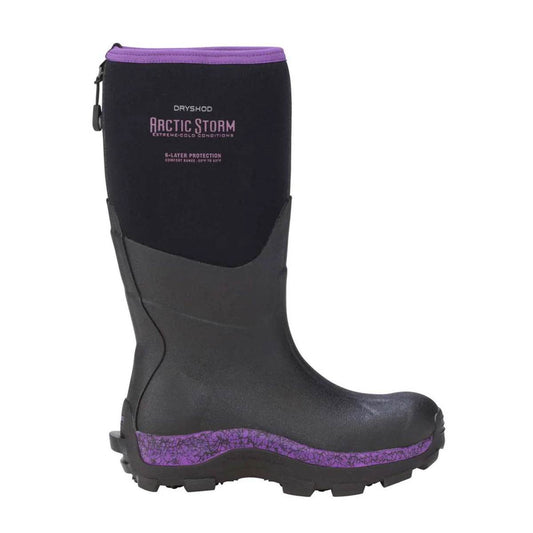 Dryshod Women's Arctic Storm High Black/Purple - Uncle Mike's Outdoors and More!
