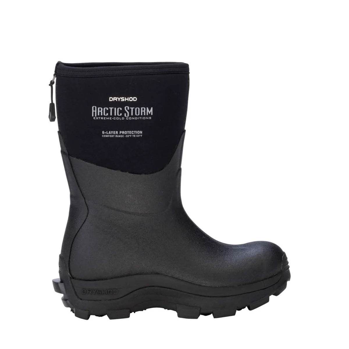 Dryshod Women's Arctic Storm Mid Black - Uncle Mike's Outdoors and More!