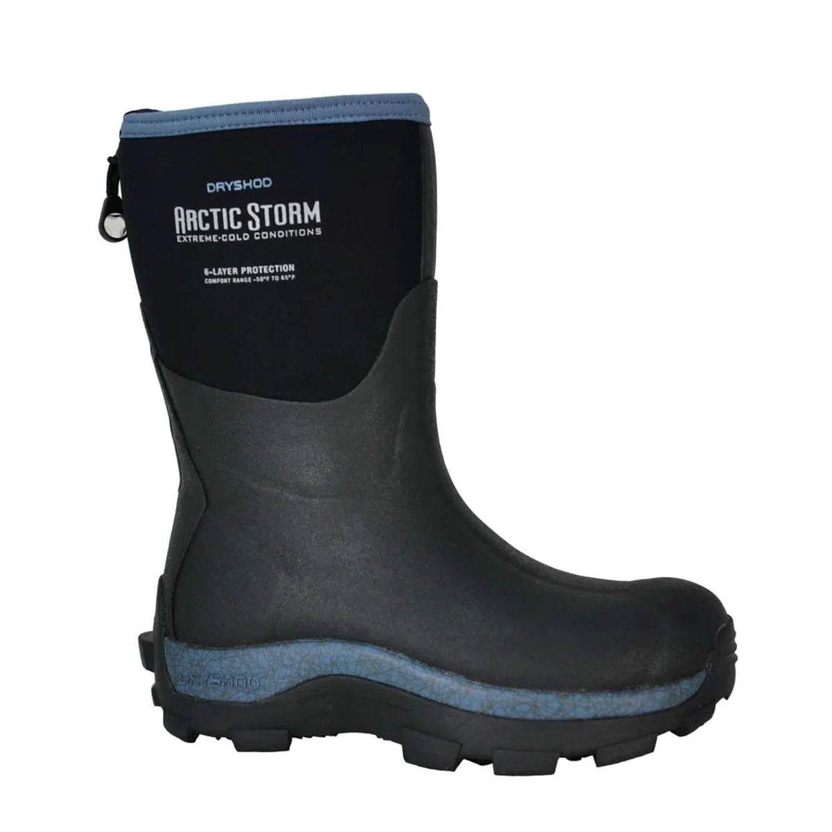 Dryshod Women's Arctic Storm Mid Black/Blue - Uncle Mike's Outdoors and More!