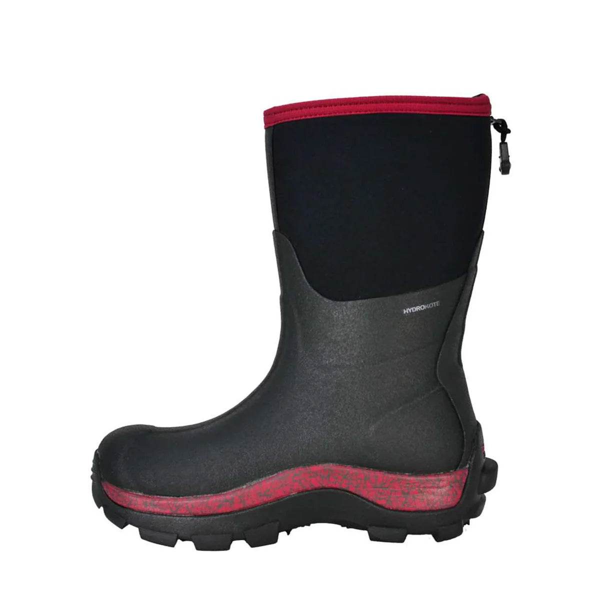 Dryshod Women's Arctic Storm Mid Black/Cranberry - Uncle Mike's Outdoors and More!