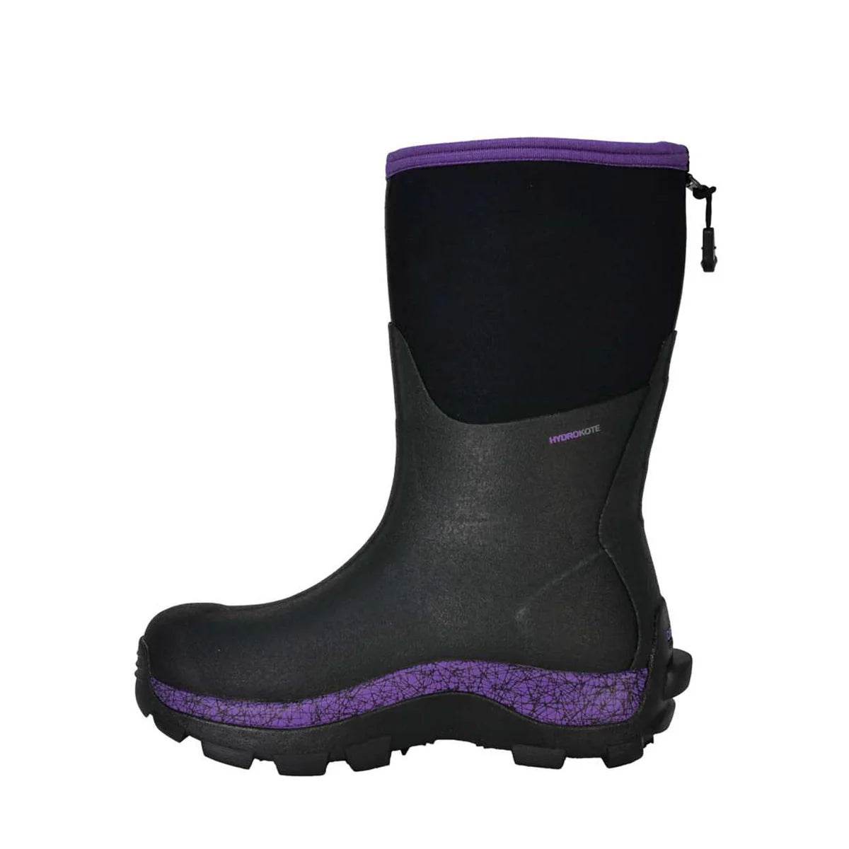 Dryshod Women's Arctic Storm Mid Black/Purple - Uncle Mike's Outdoors and More!