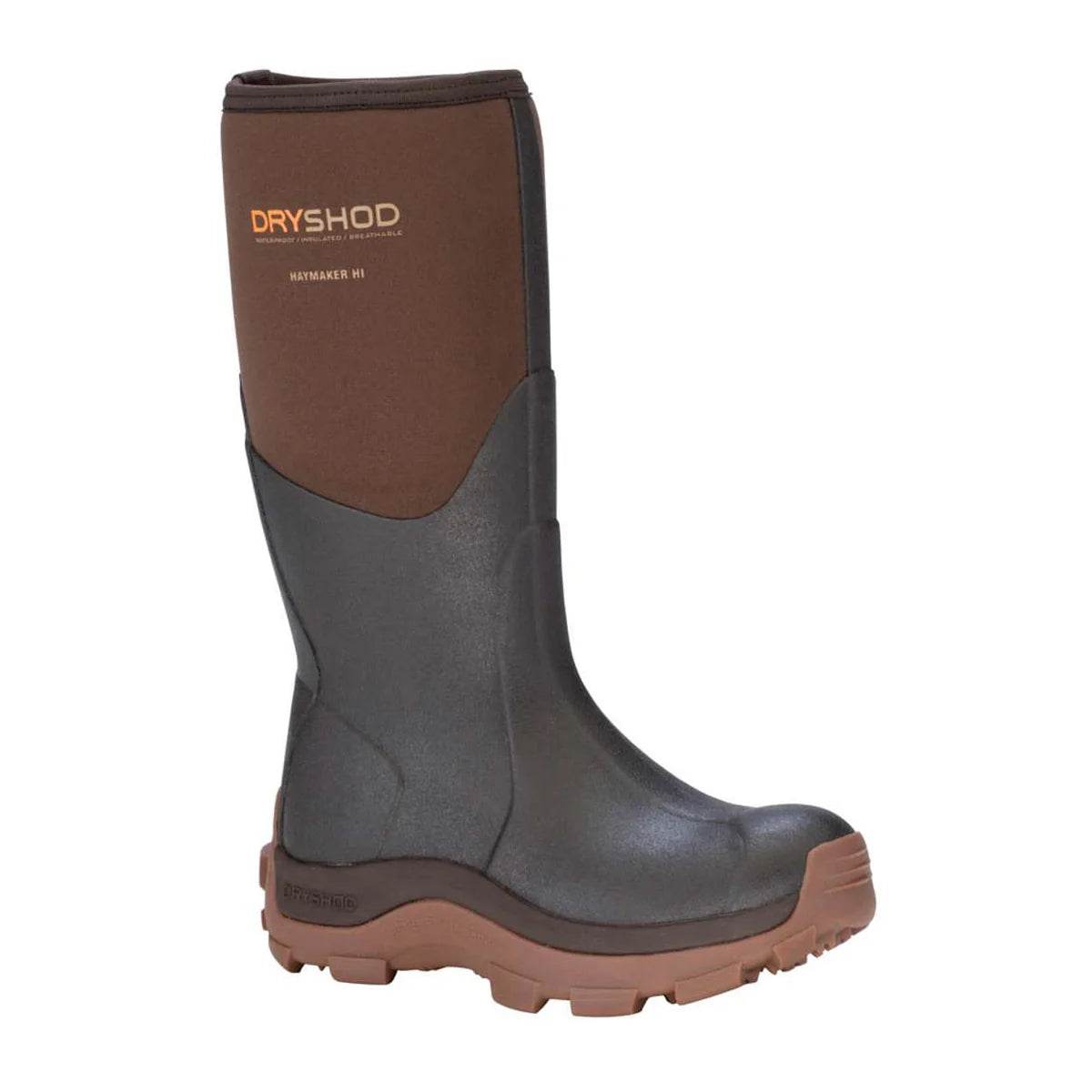 Dryshod Women's Haymaker High Brown - Uncle Mike's Outdoors and More!