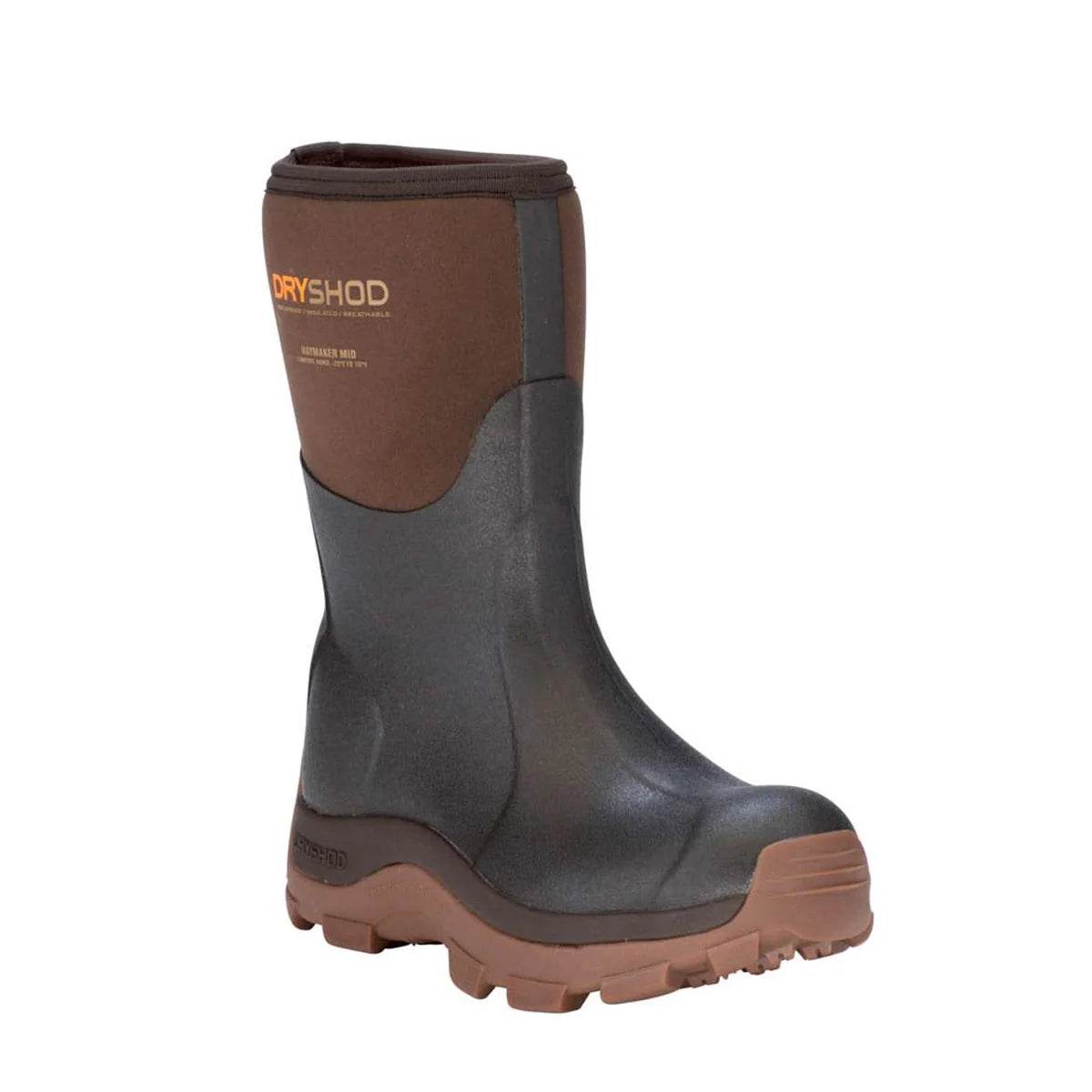 Dryshod Women's Haymaker Mid Brown - Uncle Mike's Outdoors and More!