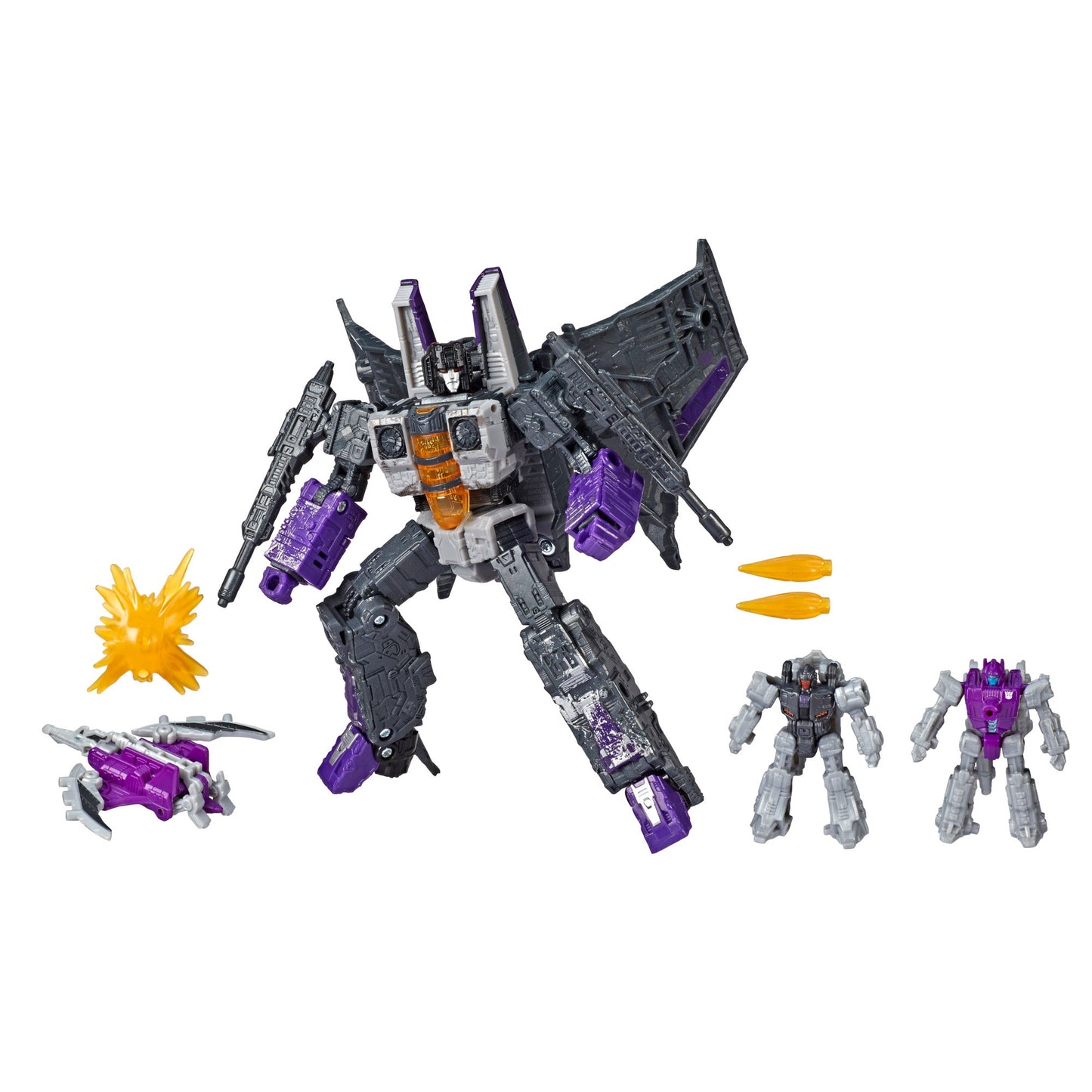 Transformers - Generations War for Cybertron Voyager WFC-S27 Decepticon Phantomstrike Squadron 4-Pack - Final Strike