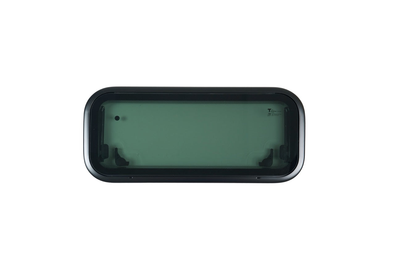 Glass & Acrylic Dual Pane Camper Windows 700x300mm (27.56"x11.81")